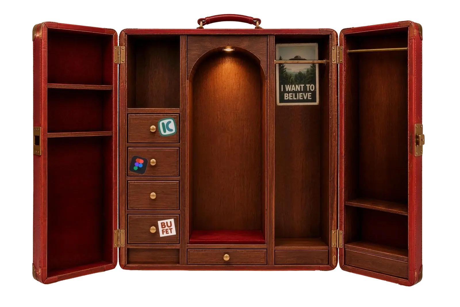 Kate's collector suitcase